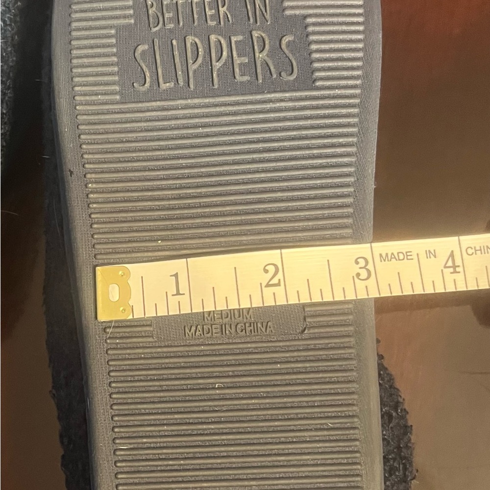 Jenni women slippers. Size M 7-8 peace sign - Picture 4 of 13
